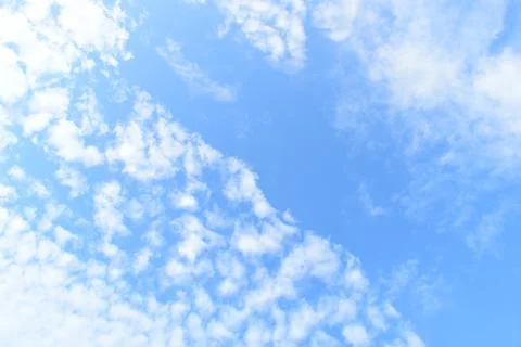 Beautiful blue sky with sunlight in springtime Photos