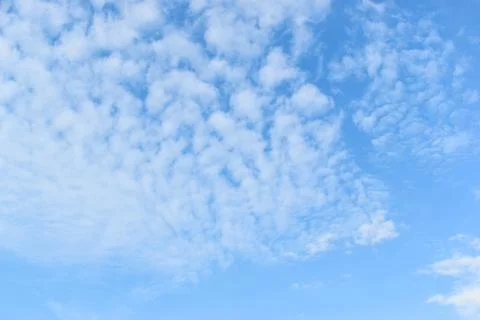 Beautiful blue sky with sunlight in springtime Photos