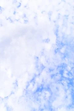 Beautiful blue sky with sunlight in springtime Stock Photos