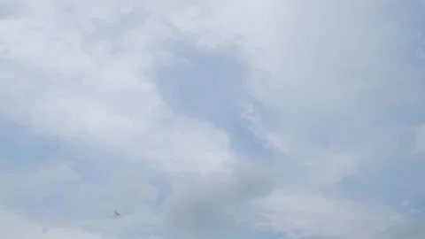 Beautiful blue sky time lapse 動画素材 229116089