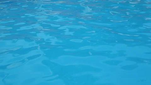 Beautiful blue water background in pool Video stock 94131133