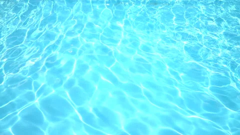 Beautiful blue water with rippled waves, calm natural crystal clean water. Stock Footage 245166340