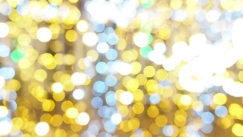 Beautiful blured multicolor bokeh effect.Glitter multicolored light spots Stock Footage 124628737
