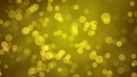 Beautiful Bokeh Circles Rain Fall Light Ray Slow Motion Dust Particles Loop Video stock 140645793