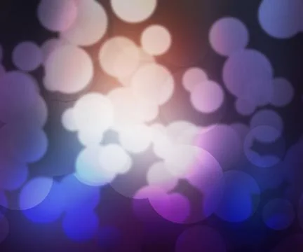 Beautiful bokeh Stock Illustration