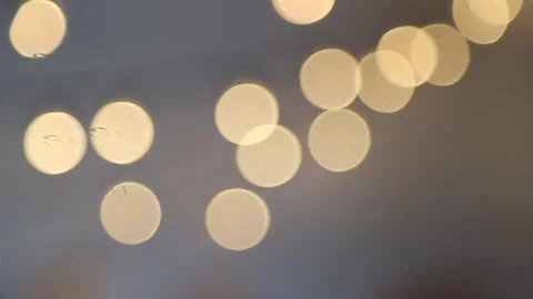 Beautiful bokeh from light bulbs Stock Footage 146890946