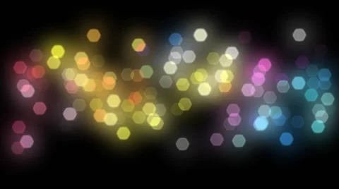 Beautiful Bokeh lights flicker loopable Stock Footage 44331543