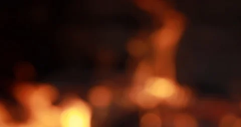 Beautiful bokeh spots of fire Video stock 108821877