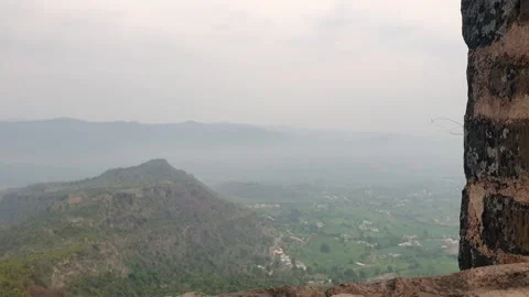 Beautiful border village Stock Footage 309757090