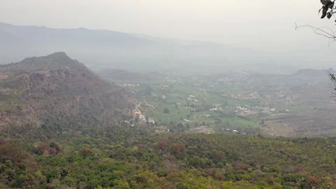 Beautiful border village Stock Footage 309757235