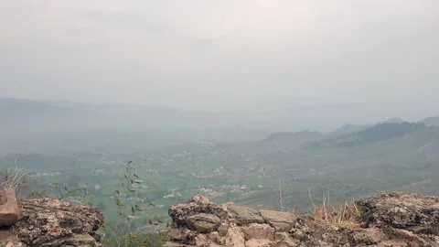 Beautiful border village Stock Footage 309757500