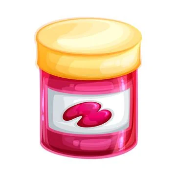 A beautiful bottle of tempera Illustrazione stock