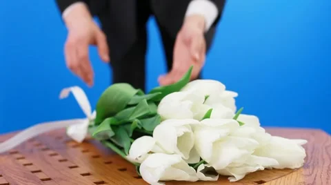 Beautiful bouquet Stock Footage 8561202