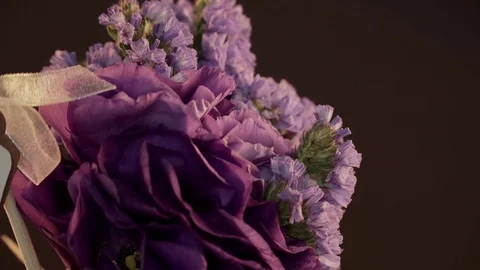 A beautiful bouquet rotating. Stock Footage 80823720