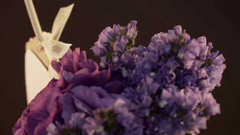 A beautiful bouquet rotating. Stock Footage 80823724