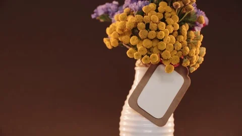 A beautiful bouquet rotating. Stock Footage 80823730