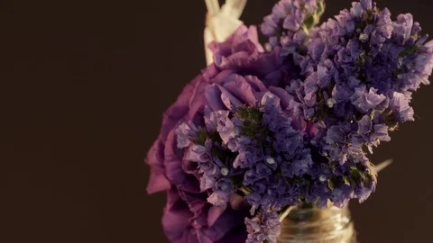 A beautiful bouquet rotating. Stock Footage 80823761