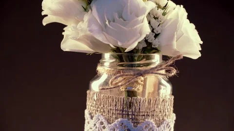 A beautiful bouquet rotating. Stock Footage 80823771