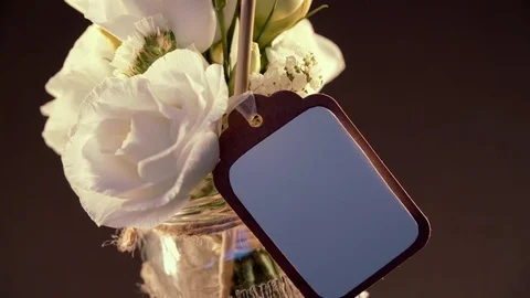 A beautiful bouquet rotating. Stock Footage 80823792