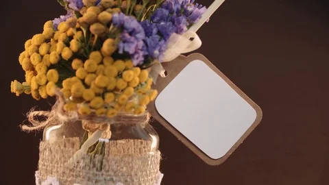 A beautiful bouquet rotating. Stock Footage 80823803