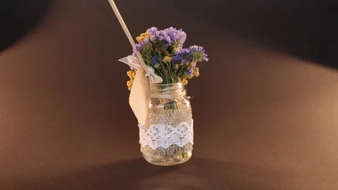 A beautiful bouquet rotating. Stock Footage 80823804