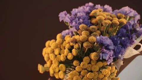 A beautiful bouquet rotating. Stock Footage 80823811