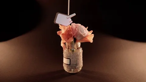 A beautiful bouquet rotating. Stock Footage 80823813