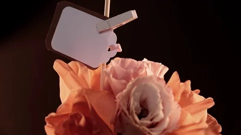 A beautiful bouquet rotating. Stock Footage 80823831