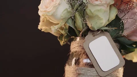 A beautiful bouquet rotating. Stock Footage 80823851