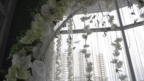 Beautiful bouquets of flowers 库存影片 106576335