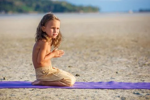 Beautiful boy on the beach Fotos de archivo