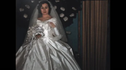 Beautiful Bride 1957 Stock Footage 167286693