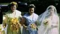 Beautiful Bride Bridesmaids All in a Row WW2 1940s Vintage Film Home Movie 1678 HD Footage