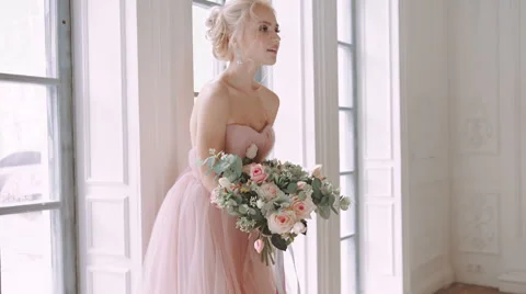 Beautiful bride. Stock Footage 61052347