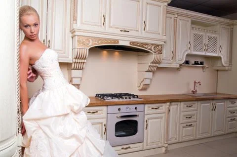 Beautiful bride Foto stock