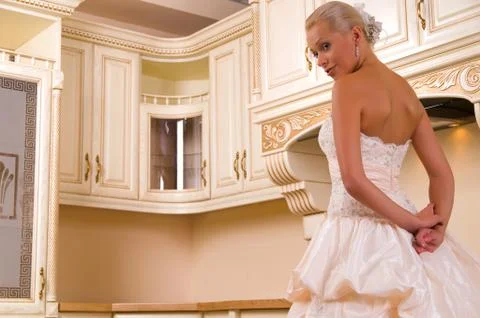 Beautiful bride Foto stock