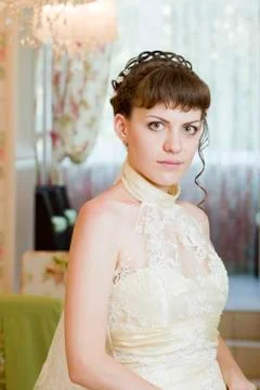 Beautiful bride Stock Photos