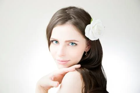 Beautiful bride Stock Photos