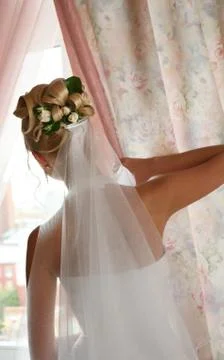 Beautiful bride Stock Photos