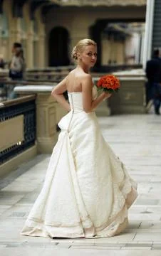 Beautiful bride Stock Photos