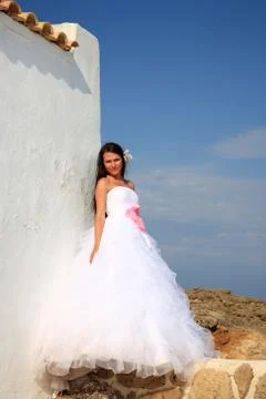 Beautiful bride Stock Photos