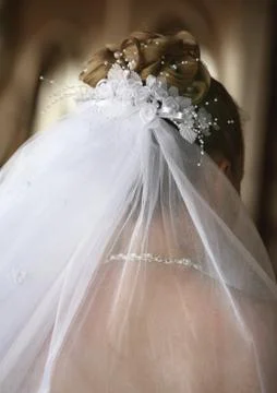 Beautiful bride Stock Photos