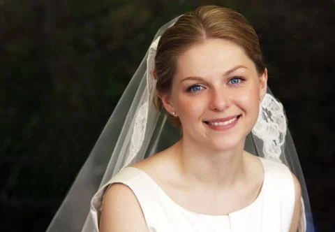 Beautiful bride Stock Photos