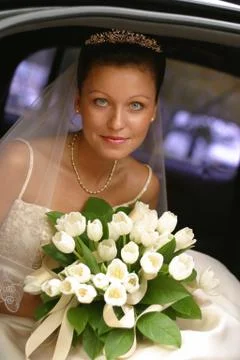 Beautiful bride Foto stock