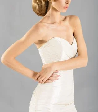 Beautiful bride Stockfoto's