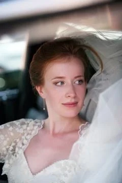 Beautiful bride Stock Photos
