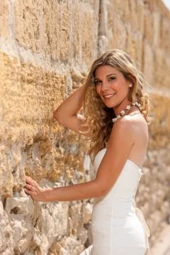 Beautiful bride Stock Photos