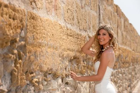 Beautiful bride Stock Photos