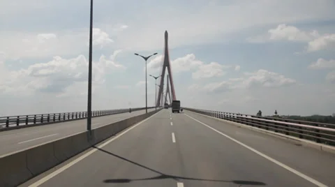 Beautiful Bridge Stock Footage 32274488
