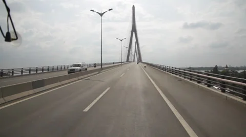 Beautiful Bridge Stock Footage 32277857